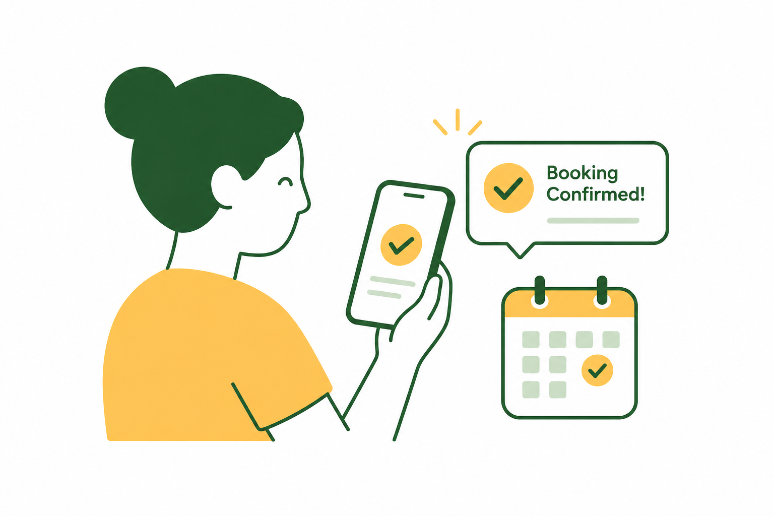 Accept bookings