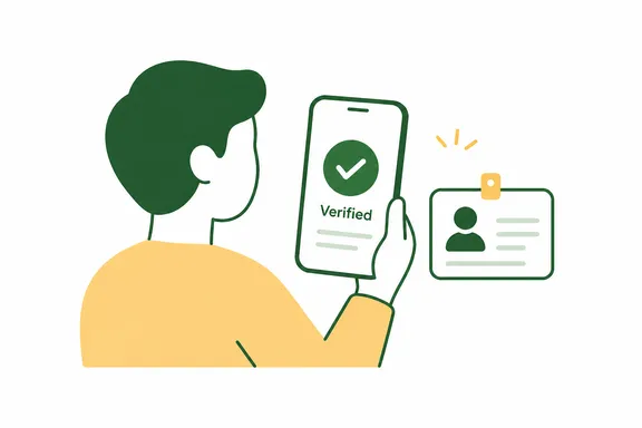 Get verified